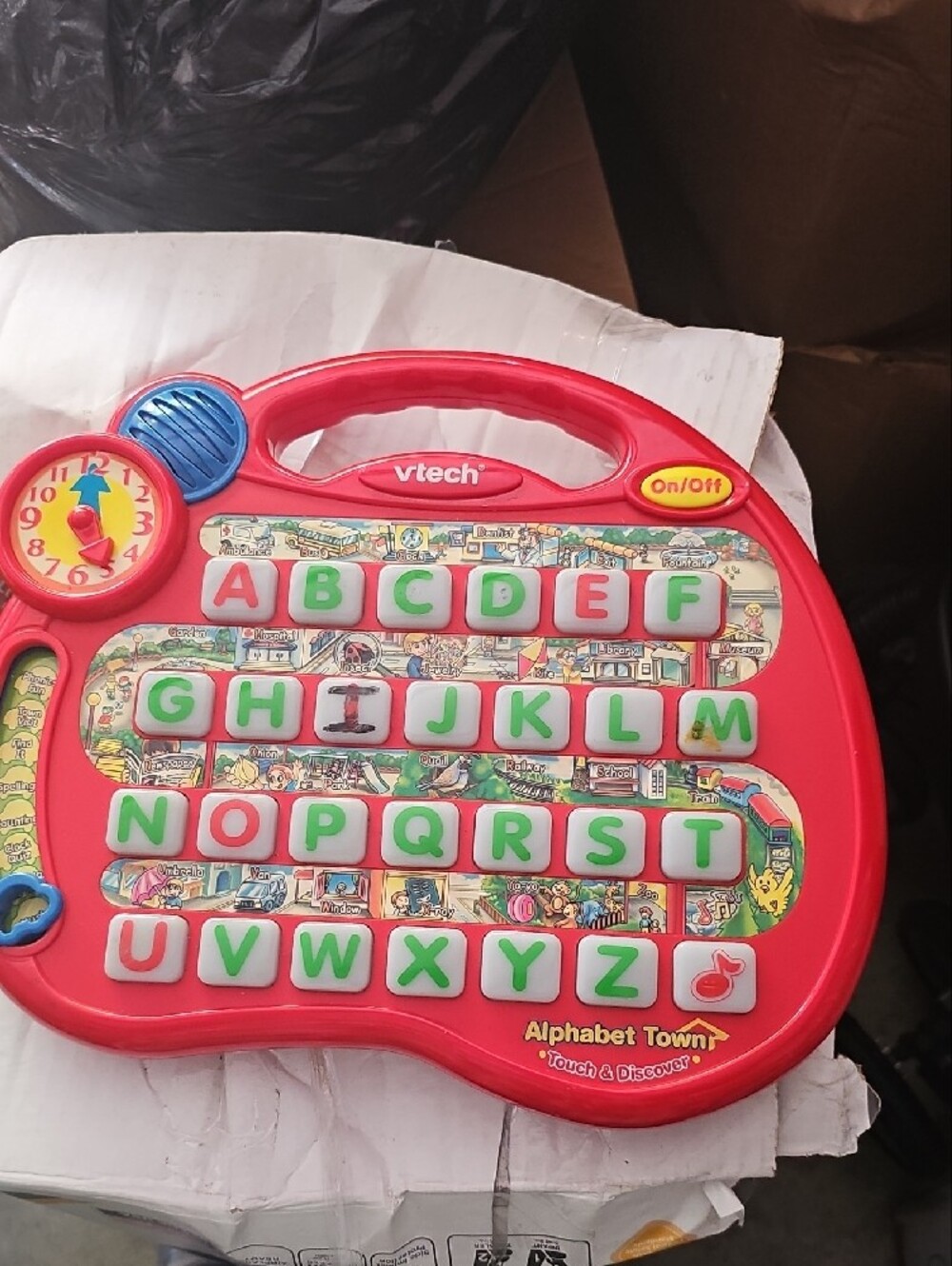 VTech Alphabet Town Learning Toy - Red - Picture 3 of 5